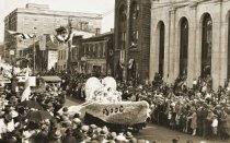 Apple Blossom 1925. Float, "Heart of the Shenandoah"